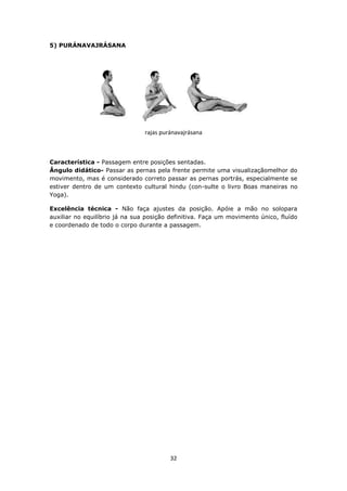 Manual de hatha yoga 108 asanas | PDF