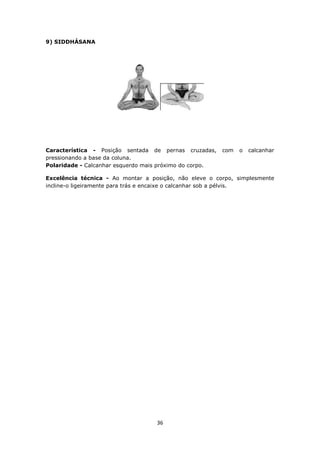 Manual de hatha yoga 108 asanas | PDF