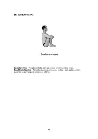 Manual de hatha yoga 108 asanas | PDF