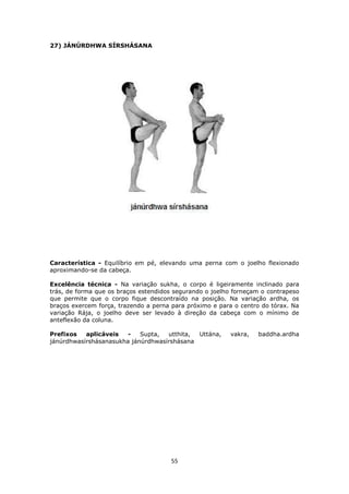 Manual de hatha yoga 108 asanas | PDF