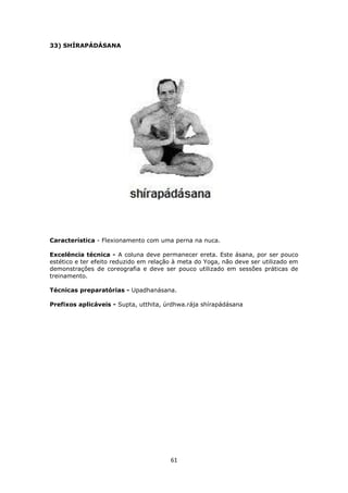Manual de hatha yoga 108 asanas | PDF
