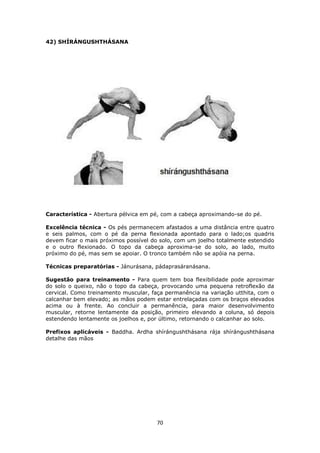 Manual de hatha yoga 108 asanas | PDF