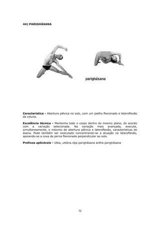 Manual de hatha yoga 108 asanas | PDF