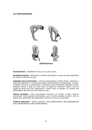 Manual de hatha yoga 108 asanas | PDF