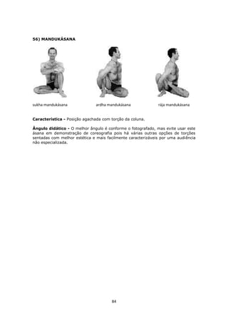 Manual de hatha yoga 108 asanas | PDF