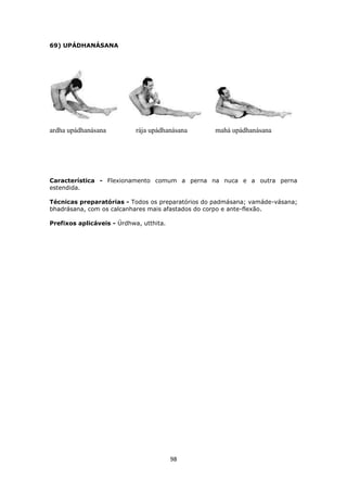 Manual de hatha yoga 108 asanas | PDF