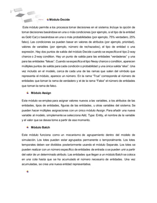 Decide Module Arena Manual de-herramienta-de-arena | DOCX