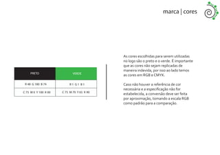 Manual De Identidade Visual - Estilo Verde