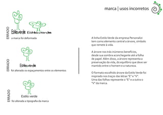 Manual De Identidade Visual - Estilo Verde