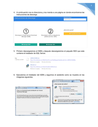 Manual de instalacion de sql server 2014 | PDF
