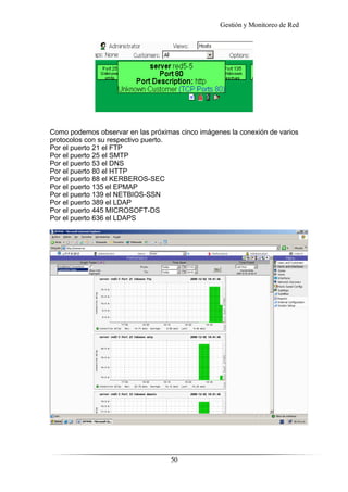 Gestión y Monitoreo de Red




Como podemos observar en las próximas cinco imágenes la conexión de varios
protocolos con s...