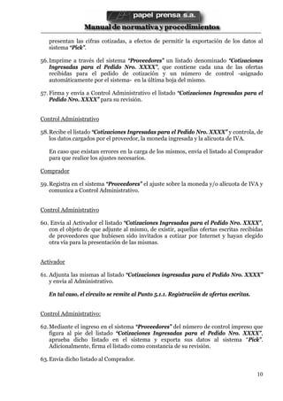 Manual De Norm  Y Proced  Compras