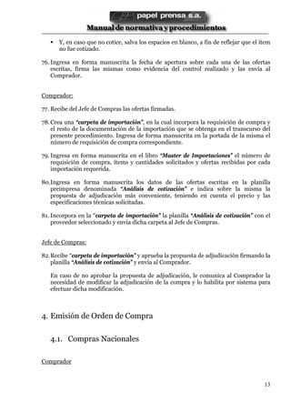 Manual De Norm  Y Proced  Compras