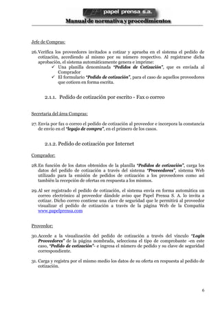 Manual De Norm  Y Proced  Compras