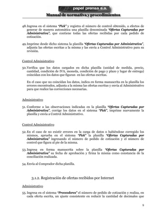 Manual De Norm  Y Proced  Compras