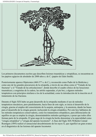 Manual de Ortopedia y Traumatología