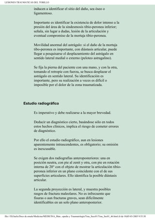 Manual de Ortopedia y Traumatología