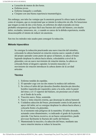Manual de Ortopedia y Traumatología