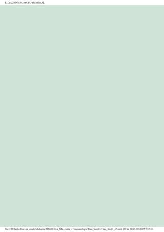 Manual de Ortopedia y Traumatología