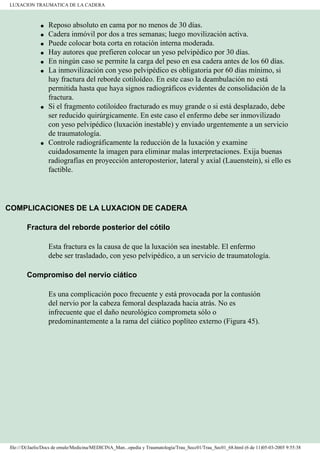 Manual de Ortopedia y Traumatología