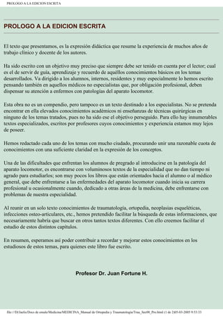 Manual de Ortopedia y Traumatología