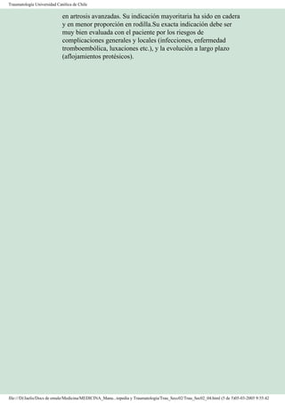 Manual de Ortopedia y Traumatología