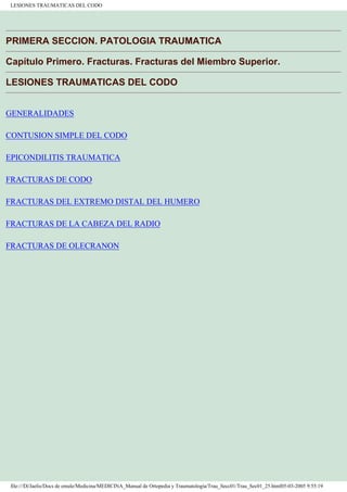 Manual de Ortopedia y Traumatología