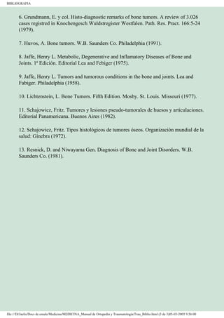 Manual de Ortopedia y Traumatología