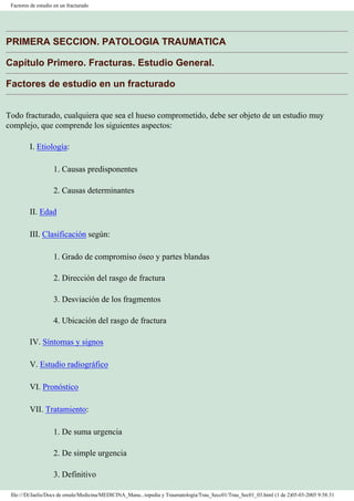 Manual de Ortopedia y Traumatología