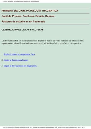 Manual de Ortopedia y Traumatología