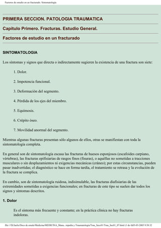 Manual de Ortopedia y Traumatología