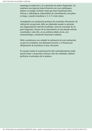 Manual de Ortopedia y Traumatología