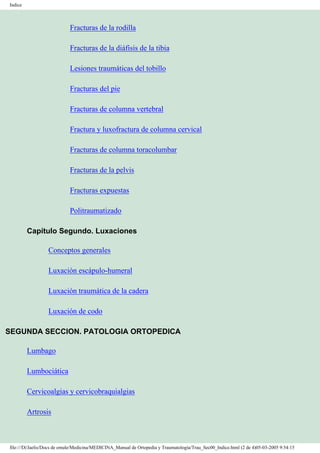Manual de Ortopedia y Traumatología
