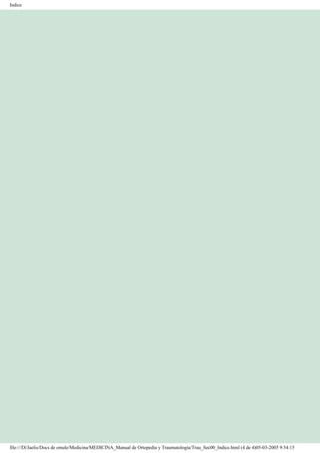 Manual de Ortopedia y Traumatología