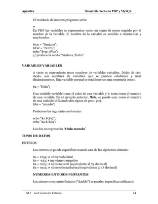 Manual De PHP