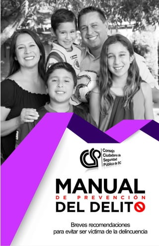 Manual de Prevencion del Delito para niños, adolescentes y adultos ...