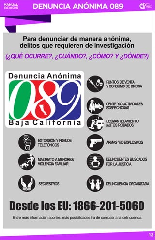 Manual de Prevencion del Delito para niños, adolescentes y adultos ...