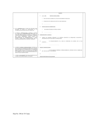10. EN EL SUBPARRAFO III-X, CUANDO SEA APLICABLE DEBE
INCLUIRSE LA FECHA DE CANCELACIÓN UY LA
AUTORIZACIÓN DE DESTRUCCIÓN DE LA DIRECTIVA.
11. EL PARRAFO “ADMINISTRACIÓN Y LOGISTICA” CONTIENE
LOS ARREGLOS Y PROCEDIMIENTOS NECESARIOS DE
CARÁCTER ADMINISTRATIVO Y LOGÍSTICO Y ESTABLECE
CUALES SON LOS SUMINISTROS, FACILIDADES Y SERVICIOS
QUE ESTAN DISPONIBLES, QUIEN TIENEN LA
RESPONSABILIDAD DE PROPORCIONARLOS Y COMO,
CUANDO Y DONDE SERAN PROPORCIONADOS. AQUI SE
PUEDE HACER REFERENCIAAL ANEXO DE “LOGÍSTICA”.
12. EL PARRAFO “MADNO Y COMUNICACIONES” CONTIENE LAS
INSTRUCCIONES NECESARIAS PARA EJERCITAR EL CONTROL
DE LA OPERACIÓN. ESTE PARRAFO ABARCA CUALESQUIERA
ASPECTOS ESPECIALES DE MANDO QUE NO QUEDARON
PERFECTAMENTE CLAROS EN LA ASIGNACIÓN DE TAREAS
EN EL PARRAFO III. AQUÍ SE PUEDE HACER REFERENCIA AL
ANEXO “PLAN DE COMUNICCIONES”
13. LA FRASE “ACUSE RECIBO” BASTA PARA INTERPRETAR QUE
LA DIRECTIVA HA SIDO RECIBIDA Y ENTENDIDA.
SECRETO
F. G. T. T. –90.6 GRUPO DE TAREAANFIBIA.
1. EJECUTAR ASALTO ANFIBIO EN LA PLAYA DE DESEMBARCO DESIGNADA.
2. ESTABLECER UNA CABEZA DE PLAYA EN ELAREA DESIGNADA.
3. ......................................
X. INSTRUCCIONES DE COORDINACION.
1. ESTA ORDEN ENTRARIA EN VIGOR AL RECIBO.
2. ......................................
IV. ADMINISTRACIÓN Y LOGÍSTICA.
A. TODFAS LAS UNIDADES CARGARAN A LA MÁXIMA CAPACIDAD DE COMBUSTIBLE, MUNICIONES Y
PROVISIONES ANTES DE INICIARSE LAS OPERACIONES.
B. EL REABASTECIMIENTO EN LA MAR SE CONDUCIRA DE ACUERDO CON EL PLAN
LOGISTICO........
C. ......................................................
V. MANDO Y COMUNICACIONES.
A. EL VICEALMIRANTE PORFIRIO A. ESPARZA RODRÍGUEZ, COMANDO TACTICO. A BORDO DEL
DD. “QUETZALCOATL” (E-03) INSIGNIA.
B. ..........................................
INSTRUCCIONES PARAACUSE DE RECIBO.
Hoja No. 108 de 138 hojas.
 