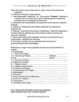 Manual De Projetos