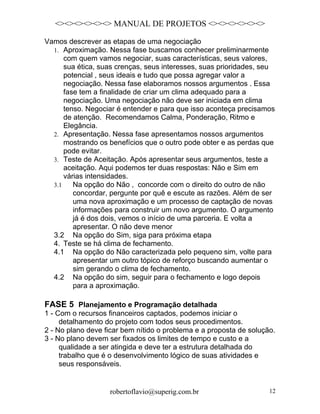 Manual De Projetos
