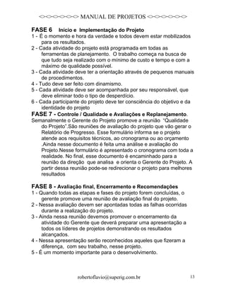 Manual De Projetos