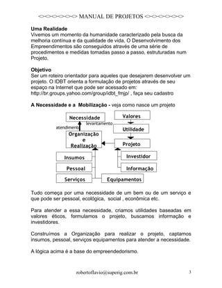 Manual De Projetos