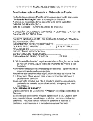 Manual De Projetos