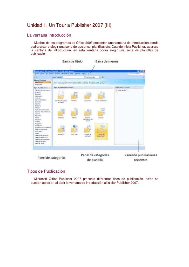 manual de publisher 2007
