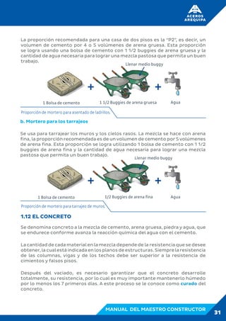 MANUAL DEL MAESTRO CONSTRUCTOR - GUIA PARA LA CONSTRUCCION | PDF