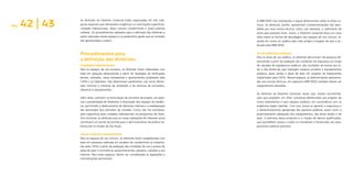 A NBR 9050 traz orientações e regras dimensionais sobre as áreas co-
muns. As diretrizes, porém, apresentam complementações não abor-
dadas por essa norma técnica, como, por exemplo, o coeficiente de
atrito para passeios livres. Assim, o Desenho Universal lança um novo
olhar sobre as formas de abordagem dos espaços de uso comum, le-
vando em conta um público-alvo mais amplo e longevo do que o en-
focado pela NBR 9050.
Áreas públicas urbanas
Para as áreas de uso público, as diretrizes decorreram de pesquisa de-
senvolvida a partir da avaliação das condições de segurança ao longo
de calçadas de logradouros públicos, das condições de acesso aos lo-
tes e das distâncias que interligam espaços privados e equipamentos
públicos, áreas verdes e áreas de lazer em projetos de loteamentos
implantados pela CDHU. Nesses espaços, as determinações apresenta-
das nas normas técnicas, em especial a NBR 9050, também devem ser
integralmente atendidas.
As diretrizes do Desenho Universal, nesse caso, trazem recomenda-
ções que propõem um olhar conceitual diferenciado aos projetos de
novos loteamentos e seus espaços públicos, em consonância com as
exigências legais vigentes. Com isso, busca-se garantir a segurança e
o dimensionamento apropriado dos passeios públicos, assim como o
posicionamento adequado dos equipamentos, das áreas verdes e de
lazer. A premissa dessa proposta é a criação de bairros qualificados,
que possibilitem acesso a todos os moradores e transeuntes aos equi-
pamentos públicos previstos.
PÁG. 42 | 43
As diretrizes do Desenho Universal estão organizadas em três cate-
gorias espaciais que demandam exigências ou orientações específicas:
unidades habitacionais, áreas comuns condominiais e áreas públicas
urbanas. Os procedimentos adotados para a definição das diretrizes a
serem aplicadas nesses espaços e os parâmetros gerais que as norteiam
são apresentados a seguir.
Procedimentos para
a definição das diretrizes
Unidades habitacionais
Para os espaços de uso privativo, as diretrizes foram elaboradas com
base em pesquisa desenvolvida a partir de tipologias de edificações
térreas, sobrados, casas sobrepostas e apartamentos projetados pela
CDHU e já habitados. Elas determinam parâmetros, tais como dimen-
sões mínimas e máximas de ambientes e de alcances de comandos,
alavancas e equipamentos.
Além disso, orientam na formulação de conceitos de projeto, em espe-
cial a possibilidade de flexibilizar a disposição dos espaços da residên-
cia, permitindo o deslocamento de divisórias internas e a readequação
das dimensões dos cômodos da moradia. Como não há normatiza-
ções específicas para unidades habitacionais na perspectiva do Dese-
nho Universal, as diretrizes para as novas habitações de interesse social
constituem um ponto de partida para o aprimoramento da política ha-
bitacional no Estado de São Paulo.
Áreas comuns condominiais
Para os espaços de uso comum, as diretrizes foram estabelecidas com
base em pesquisa realizada em projetos de condomínios já implanta-
dos pela CDHU a partir da avaliação das condições de uso e acesso de
áreas de lazer e convivência, estacionamentos, passeios, calçadas e vias
internas. Para esses espaços, devem ser consideradas as legislações e
normatizações pertinentes.
 