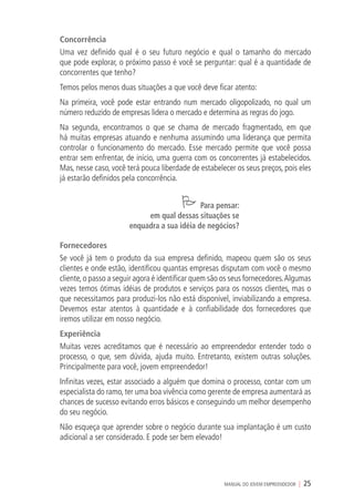 Manual do Jovem Empreendedor