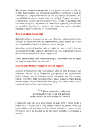 Manual do Jovem Empreendedor