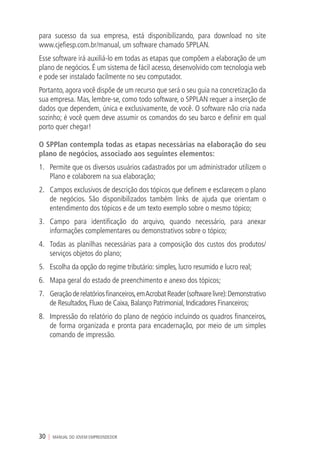 Manual do Jovem Empreendedor