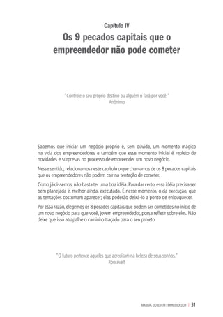 Manual do Jovem Empreendedor